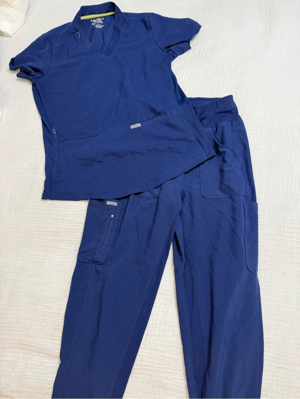 Landau NVY Navy Medical Scrub Set
